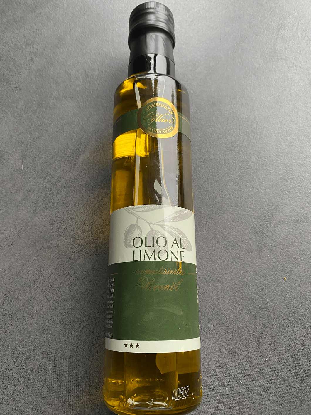 Olio al Limone Aromatisiertes Olivenöl